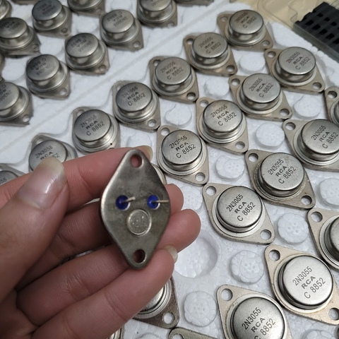 Sò sắt 2N3055 RCA tháo máy