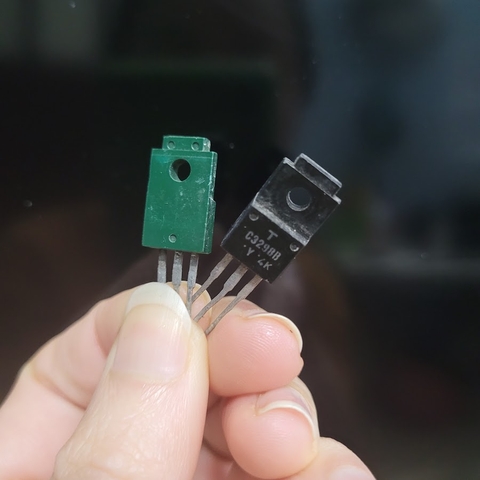 Cặp transistor A1306 C3298 160V 1.5A 20W tháo máy