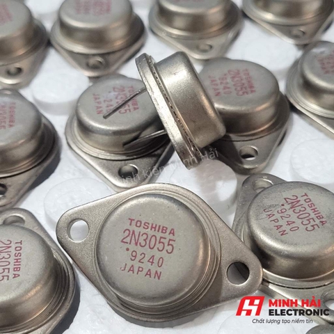 Sò sắt 2N3055 hàng toshiba tháo máy hàng đẹp không bị móp