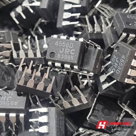 IC 4558 JRC HÀNG MỚI LOẠI TỐT CÓ CHÂN DÁN VÀ CHÂN CẮM