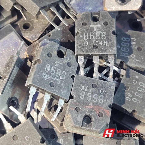 Transistor B688 tháo máy B688 hàng Toshiba lưng đồng đẹp, chất lượng