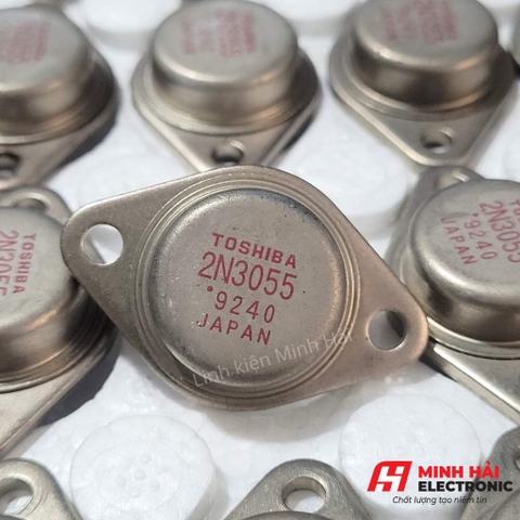 Sò sắt 2N3055 hàng toshiba tháo máy hàng đẹp không bị móp