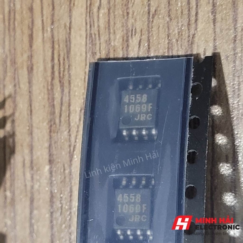 IC 4558 JRC HÀNG MỚI LOẠI TỐT CÓ CHÂN DÁN VÀ CHÂN CẮM