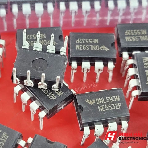 IC NE5532 hàng mới có chân cắm và chân dán