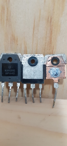 Cặp sò công suất njw0302 – njw0281 tháo máy