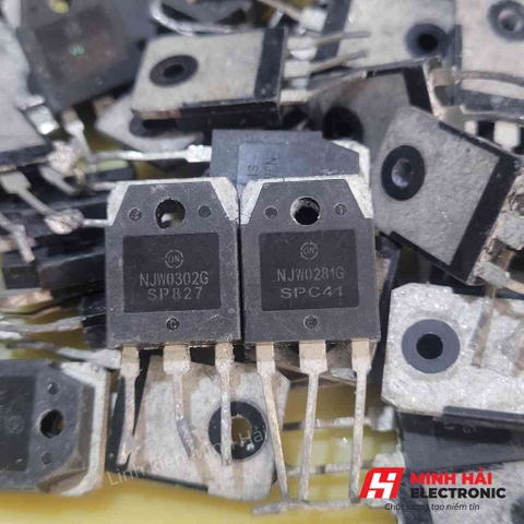 Cặp sò công suất njw0302 – njw0281 tháo máy