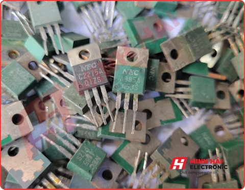 Cặp sò đệm A985+C2275 tháo máy xanh đen