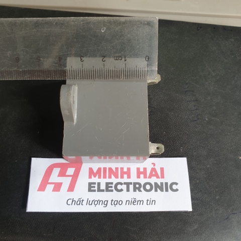 Tụ CBB611A 5uf 450V dùng trong vợt muỗi, tụ quạt điện kích thước 4.7 x 2.5 x 3.8 cm