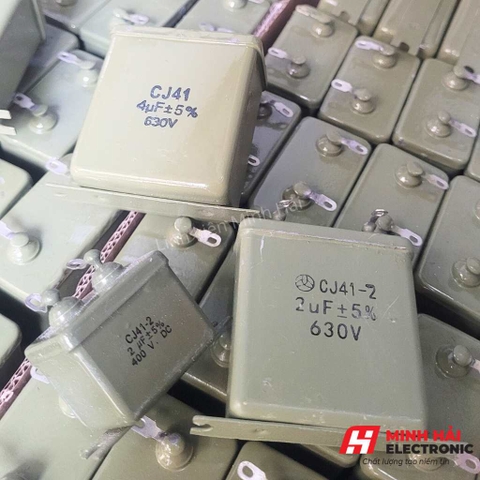 TỤ DẦU 2UF 400V, 2UF 630V, 4UF 630V, 4UF 1000V HÀNG MỚI ĐẸP