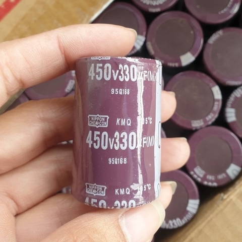 Tụ nguồn 450V 3300uf Nippon 30*45mm