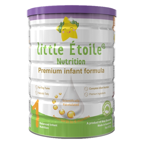 Sữa Bột Little Étoile Ngôi Sao Nhỏ số 1 800g (0-6 tháng)