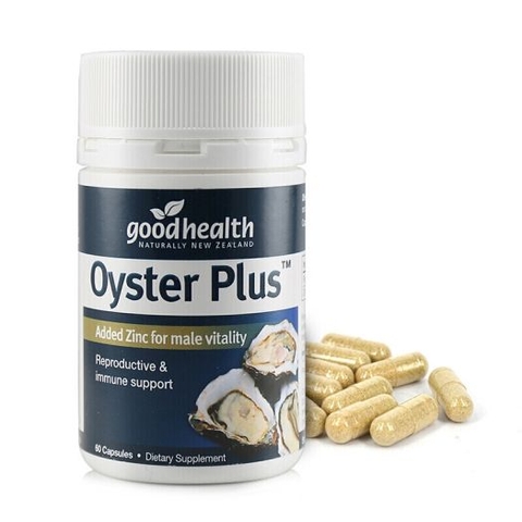 Tinh chất hàu biển NewZeland GoodHealth Oyster Plus - 60 Viên