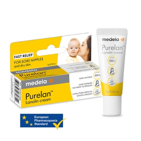 Kem trị nứt đầu ty Medela Purelan 100 7g