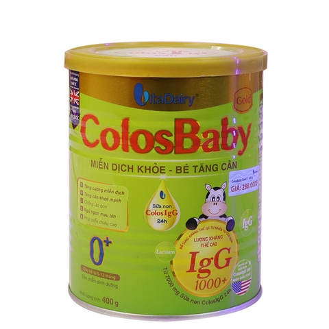 Sữa non ColosBaby 0+ 400g (trẻ từ 0 – 12 tháng) 8936170700018