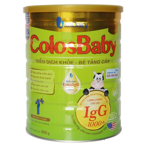Sữa ColosBaby 1 800g (sữa non cho trẻ 1-2 tuổi) 8936170700049