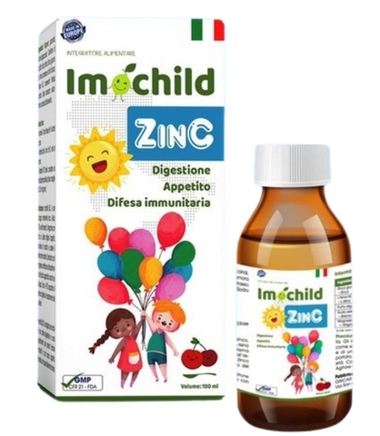 Imochild ZinC - Bổ sung kẽm, tăng cường sức đề kháng 8018799533267