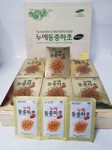 ĐÔNG TRÙNG HẠ THẢO BIO HỘP GỖ TRẮNG