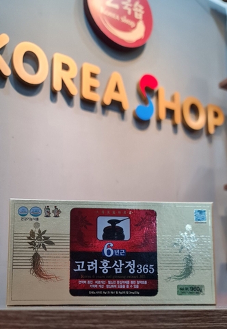 CAO HỒNG SÂM 365 HÀN QUỐC