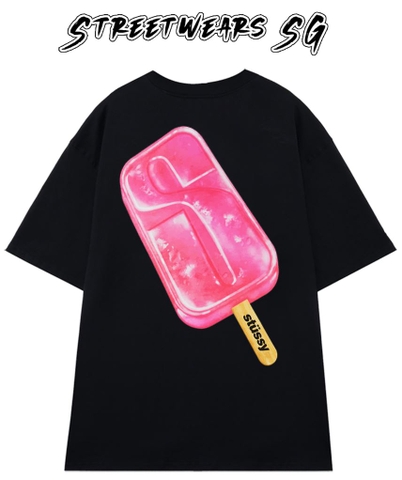 Áo thun Basic Stussy Popsicle Tee - Streetwears SG - STU-19
