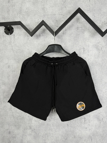 Quần Shorts Dù Stussy Circle Patch Form Rộng – Streetwears SG