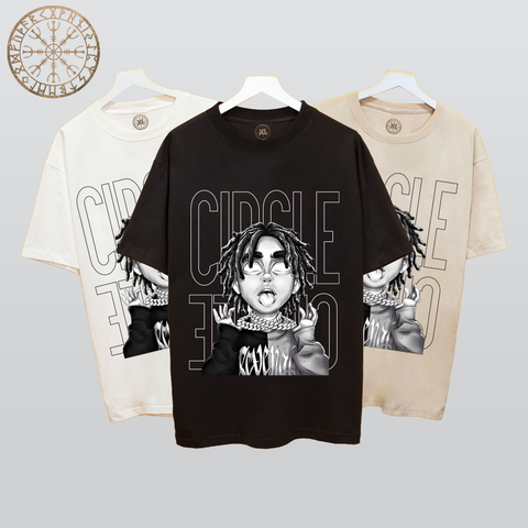 Áo thun Circle Boyz Print Short-Sleeve T-Shirt - Circle Boyz