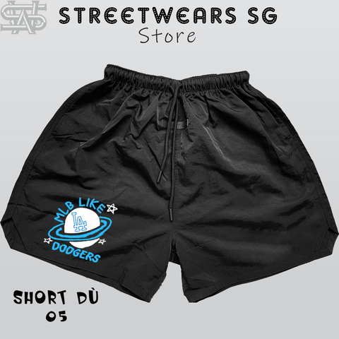 Quần Short Dù Nhăn ESSENTIALS 05 Dodgers Xanh - SWSG Store