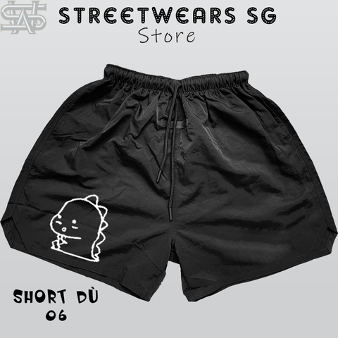 Quần Short Dù Nhăn ESSENTIALS 06 Khủng Long - SWSG Store