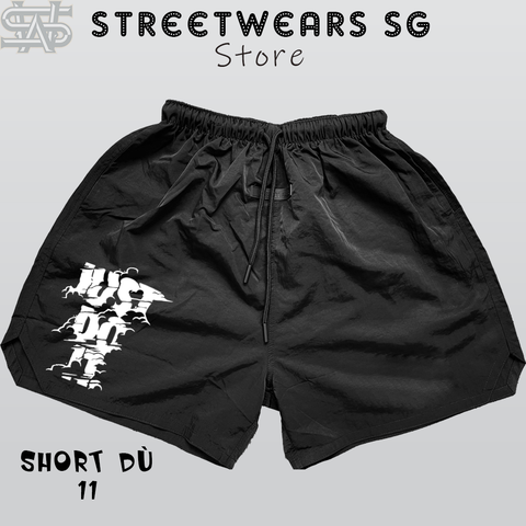 Quần Short Dù Nhăn ESSENTIALS 11 Just Do It - SWSG Store