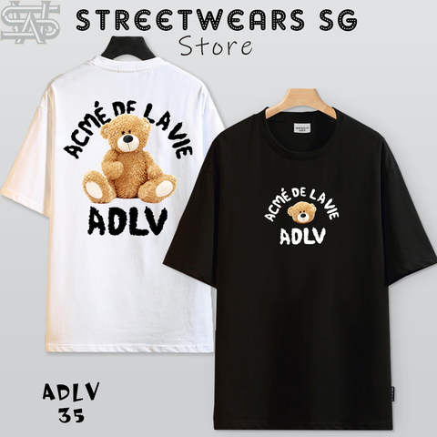 Áo thun ADLV Gấu Bông ADLV Basic - Print Short-Sleeve T-Shirt - ADLV-35