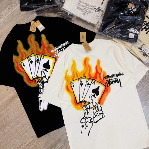 Áo thun cổ tròn Stussy Read Em' N' Weep Pigment - Streetwears SG