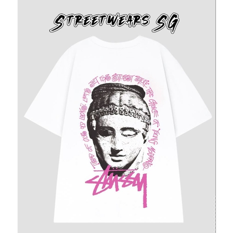 Áo thun cổ tròn Stussy Modern Age- Streetwears SG