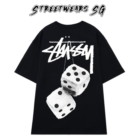 Áo thun STUSSY FUZZY DICE- Streetwears SG - STU-13