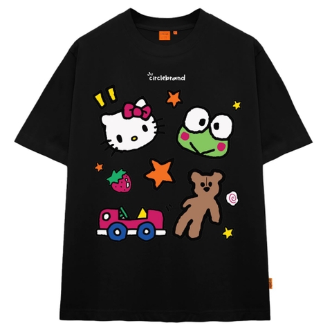 Áo thun cổ tròn Kitty Ếch Gấu Cotton Cao cấp nam nữ - Streetwears SG
