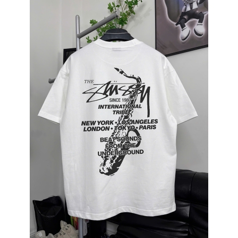[Ảnh Thật] Áo Thun Stussy Beats Sounds Underground cotton dày nam nữ - Streetwears SG
