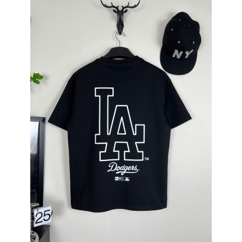 [Ảnh Thật] Áo Thun L.A Logo Unisex form rộng cotton - Streetwears SG