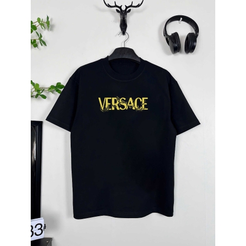 [Ảnh Thật] Áo Thun Golden Logo Unisex form rộng cotton - Streetwears SG
