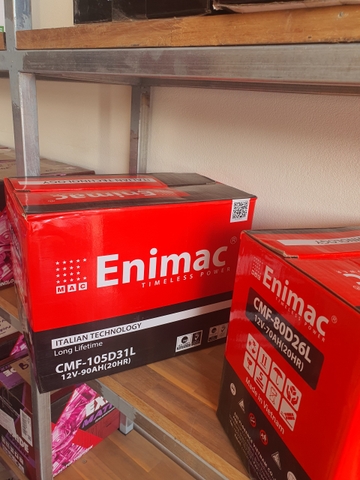 ẮC QUY ENIMAC CMF 105D31R (12V-90Ah)