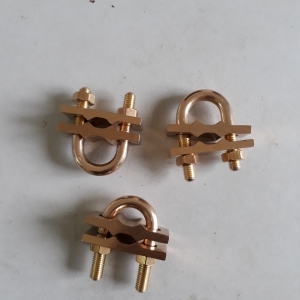 Kẹp U Cáp Với Cọc Tiếp Địa Nối Đất Chống Sét