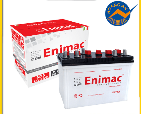 Bình Ắc Quy Enimac 12V 25Ah N25 Thắp Sáng