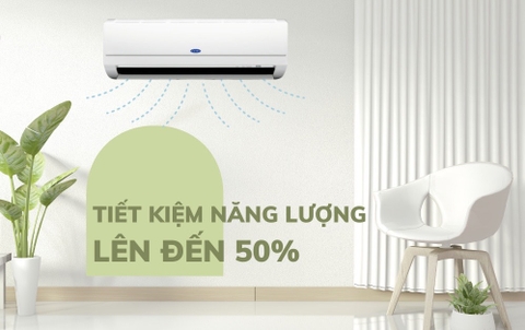 Điều hòa Carrier 1 chiều Inverter 12000BTU: 38/42GCVBE013-703V