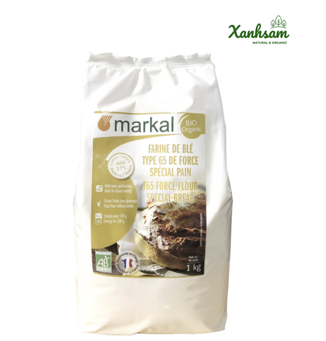 Bột mì hữu cơ T65 - EU Organic - Markal Pháp - 1kg