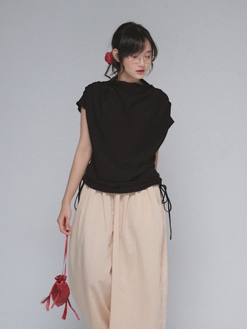 Seleen, Áo cổ đổ rút eo dáng rộng , WT0125