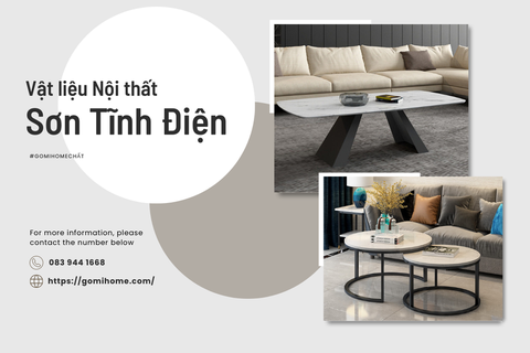 Sơn tĩnh điện - Vật liệu hiện đại