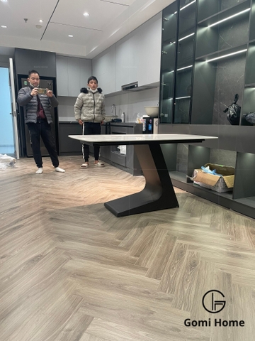 Bộ Bàn Ăn Chân Z + 6 Ghế Monet