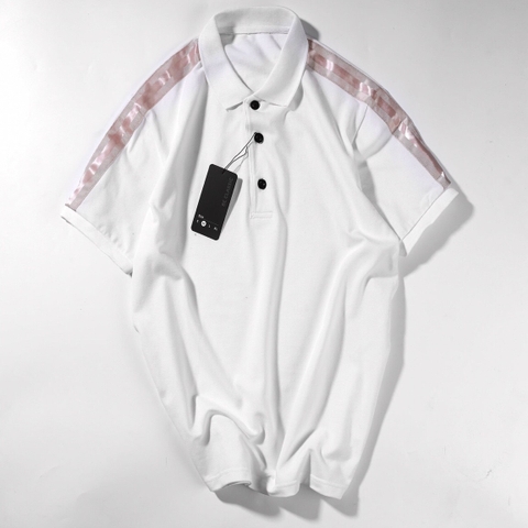 Áo Có Cổ Basic PHỐI VAI G452