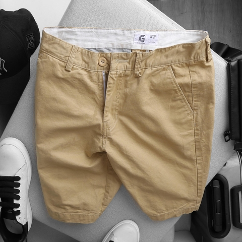 Quần Short KAKI TRƠN G293