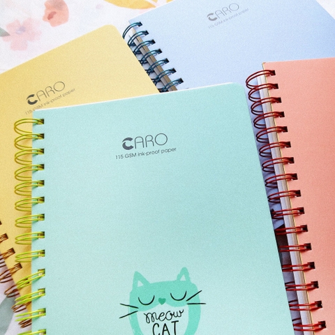 Sổ lò xo kép ruột chấm Dot Grid B5- - 200 trang