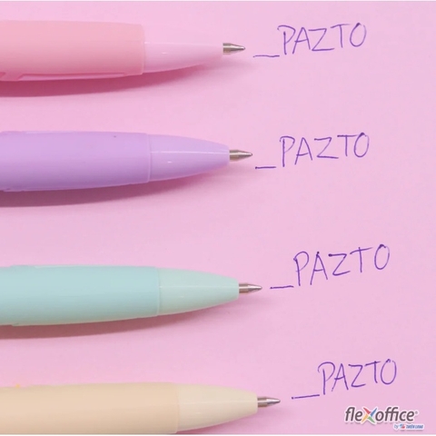 Bút gel 0.6mm màu Pastel Thiên Long Flexoffice Pazto FO-GELB039/VN
