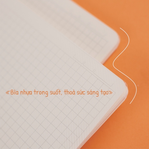 SỔ LÒ XO KÉP CAROB5 BÌA MÀU 80  TRANG