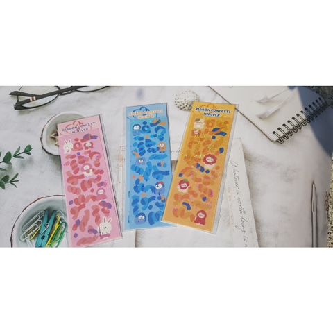 Sticker Hologram Ruy Băng Trang Trí Sổ Bullet Journal
